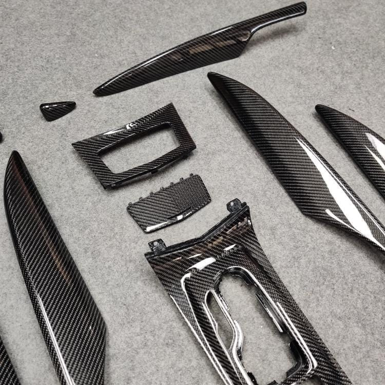 2016 - 2019 Cadillac ATS & ATS-V Coupe or Sedan | Carbon Fiber Interior Trim Piece Set